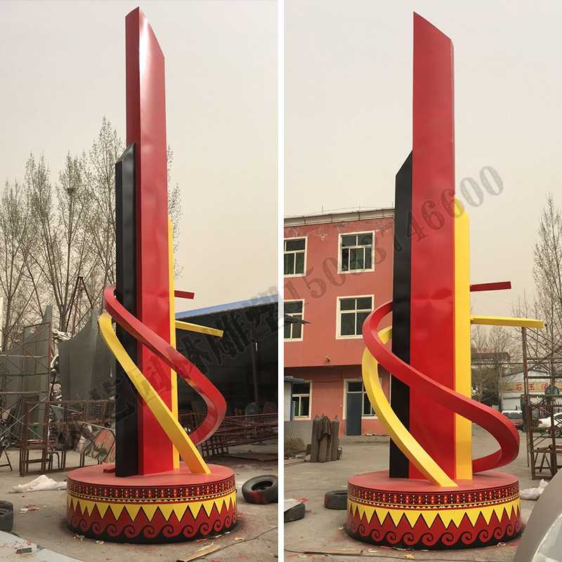 景觀雕塑定制，不銹鋼雕塑廠家