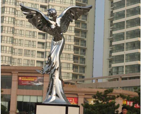 不銹鋼人物雕塑，不銹鋼雕塑工廠