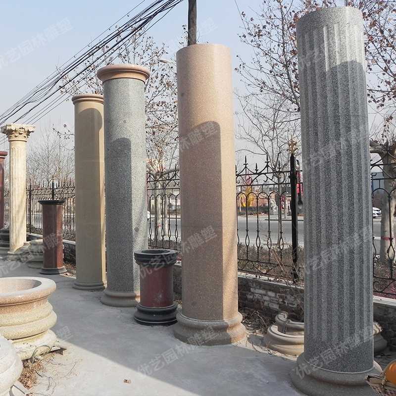 裝飾羅馬柱，石雕羅馬柱